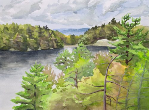 September at Lake Minnewaska